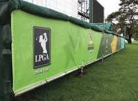 Custom Sports signage, banners, tradeshow displays, mesh banners
